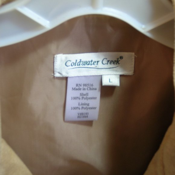 Coldwater Creek Faux Suede Jacket - Picture 8 of 8